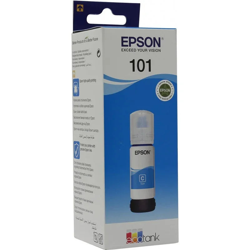 Epson T03V24A Cyan for EPS L4150 / L4160 / L6160 / L6170 / L6190 Ink Catridge - eBuy UAE